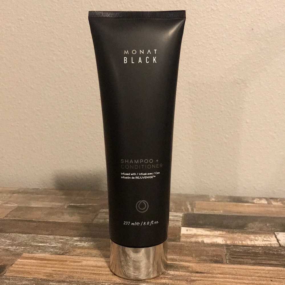 Monat Black shampoo+conditioner used twice